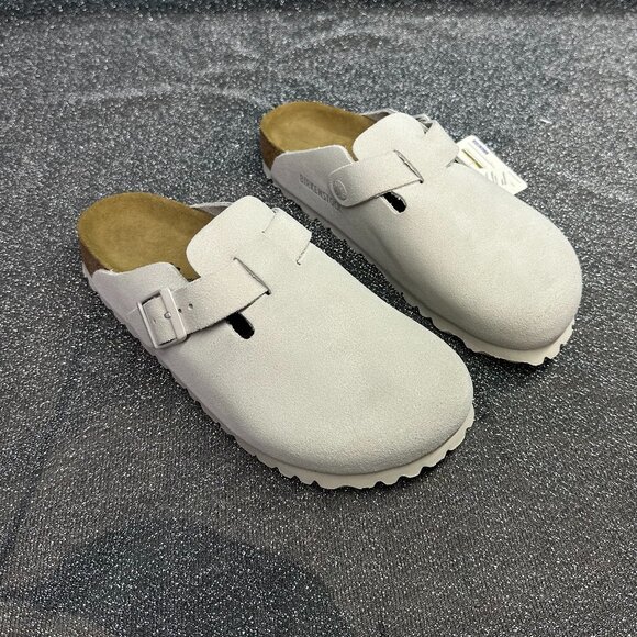Women's Birkenstock Boston Mink Shoes - Picture 5 of 5